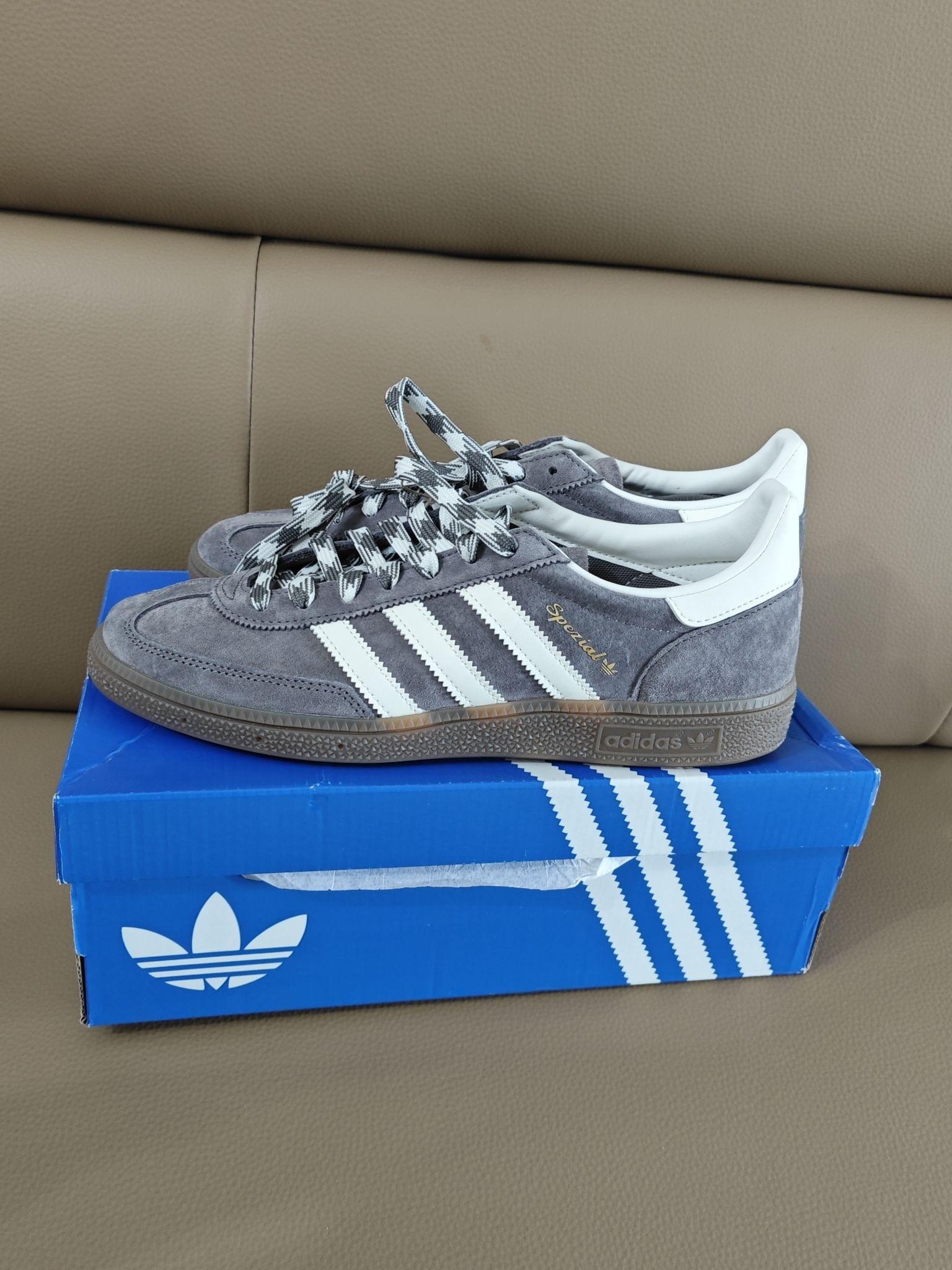 🔥 adidas 深灰德训鞋|板鞋脑袋直接封神!